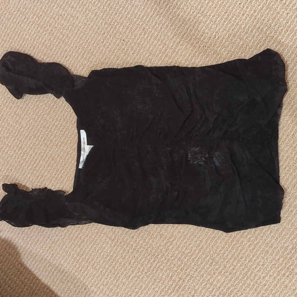 New with tags Diane von futstenberg velvet feel medium tank top. Super cute
